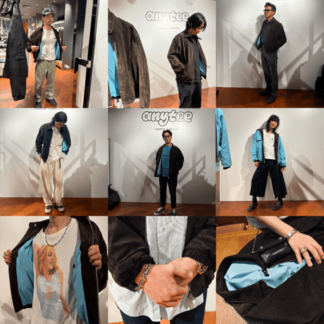 ［10月31日発送再販分］Suede Jacket with Turquoise Lining