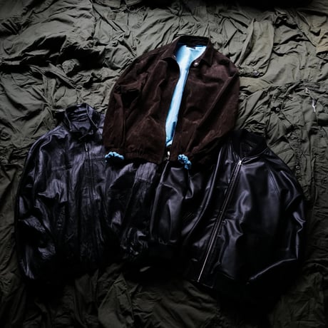 ［10月31日発送再販分］Suede Jacket with Turquoise Lining