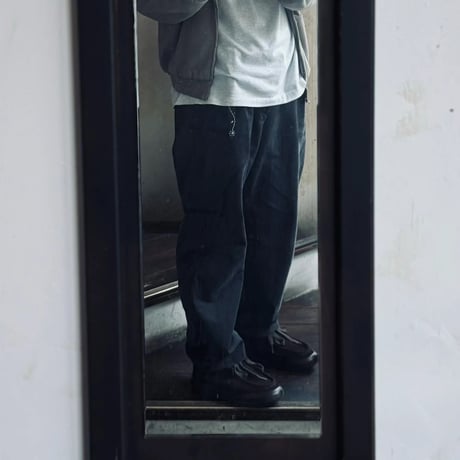 [anytee classics] Officer Pants_Faded Black