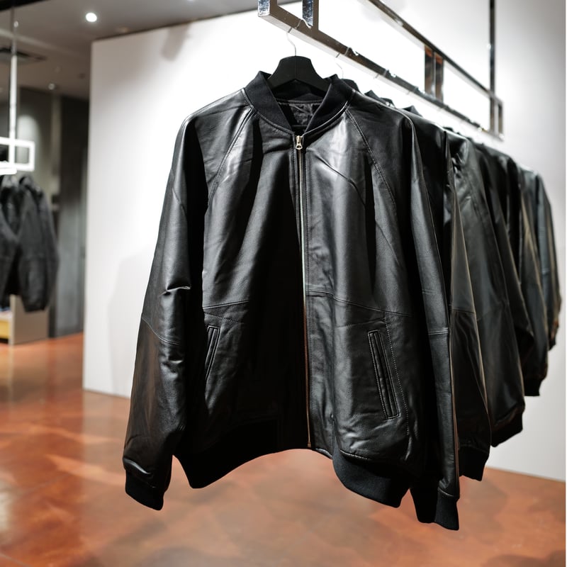 Lamb Leather MA-1 | anytee