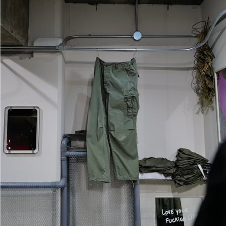 ［L-Regular］ USARMY Jungle Fatigue Pants "3rd Model" (Non-Ripstop)