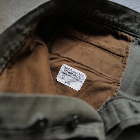 [anytee classics] Military Wide Trousers_Faded Olive