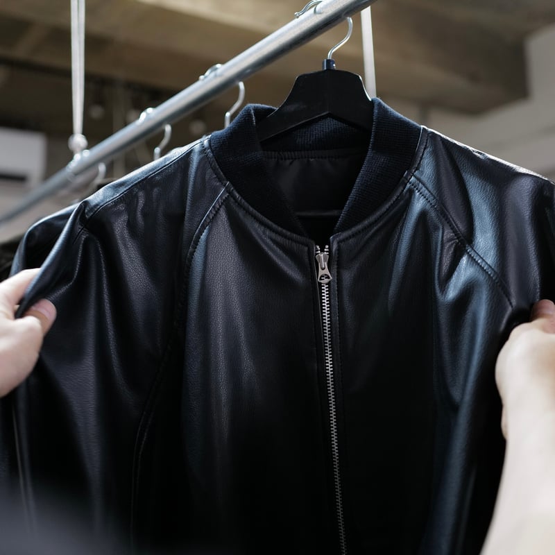 Lamb Leather MA-1 | anytee