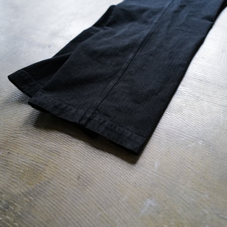 [anytee classics] Military Wide Trousers_Super Black