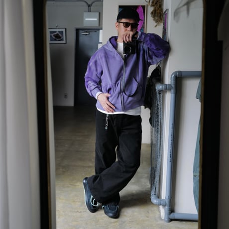 [anytee classics] Military Wide Trousers_Super Black