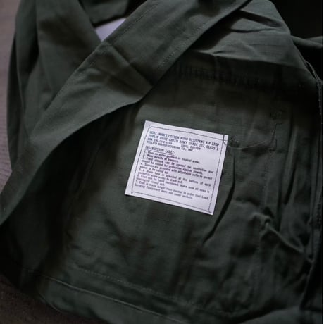［XL-Regular］USARMY Jungle Fatigue Jacket 5th “Two-Tone Detail”_deadstock