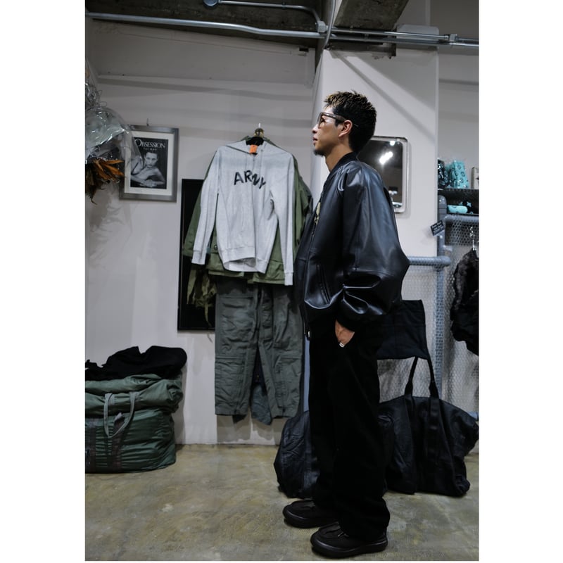Lamb Leather MA-1 | anytee