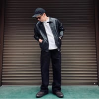 Lamb Leather Patchwork Jacket