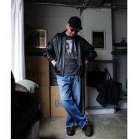Lamb Leather Patchwork Jacket