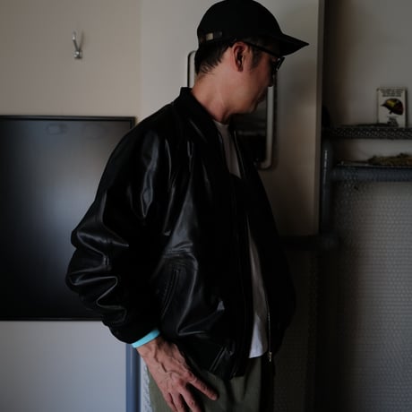 9月12日発売 Lamb Leather MA-1