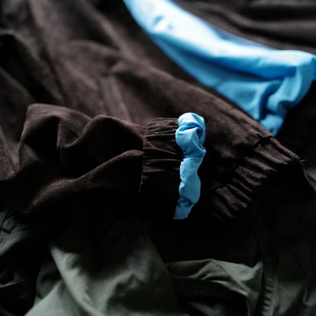 ［10月31日発送再販分］Suede Jacket with Turquoise Lining