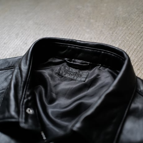 Lamb Leather Patchwork Jacket