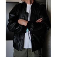 9月12日発売 Lamb Leather MA-1