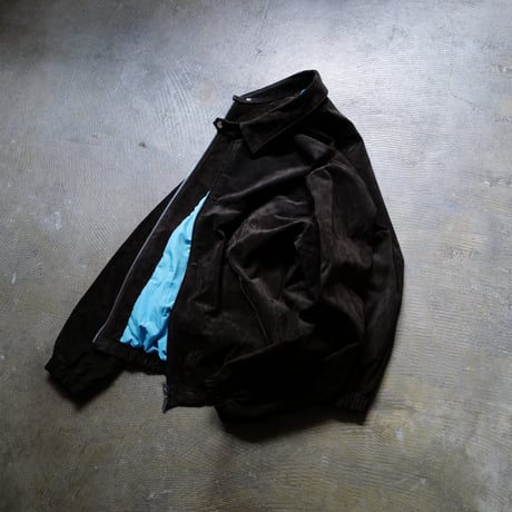 9月12日発売 Suede Jacket with Mint Blue Lining