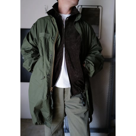 9月12日発売 Suede Jacket with Mint Blue Lining