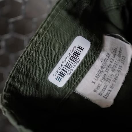 ［XL-Regular］USARMY Jungle Fatigue Pants 4th