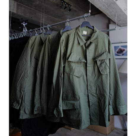 ［XL-Regular］USARMY Jungle Fatigue Jacket 5th “Two-Tone Detail”_deadstock