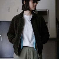 9月12日発売 Suede Jacket with Mint Blue Lining