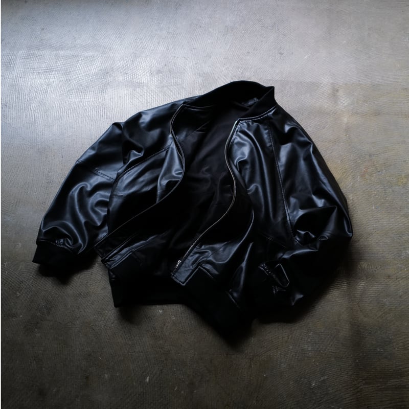 Lamb Leather MA-1 | anytee