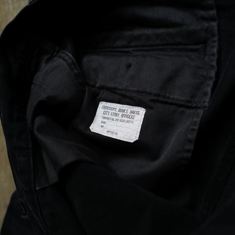 [anytee classics] Military Wide Trousers_Faded Black