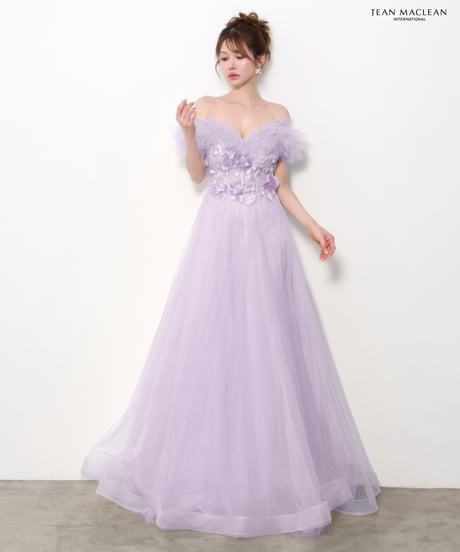 【JEAN MACLEAN】オフショル/フリル/プリンセス/LongDress【61323】