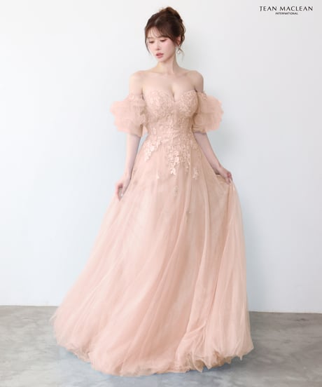 【JEAN MACLEAN】ネット/スリーブ付き/プリンセス/LongDress【61297】