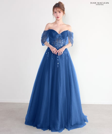 【JEAN MACLEAN】ネット/オフショル/プリンセス/LongDress【61235】
