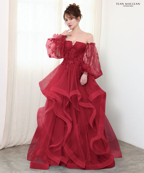 【JEAN MACLEAN】ベア/ロングスリーブ付き/プリンセス/LongDress【61324】