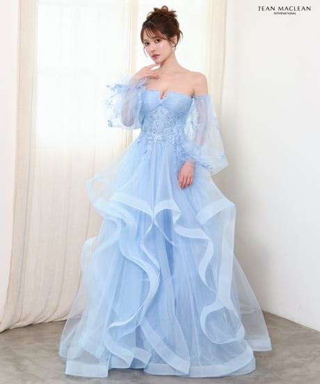【JEAN MACLEAN】ベア/ロングスリーブ付き/プリンセス/LongDress【61324】