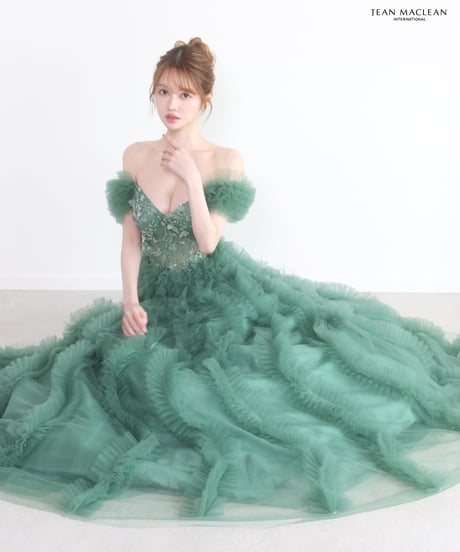 【JEAN MACLEAN】ネット/オフショル/プリンセス/LongDress【61236】