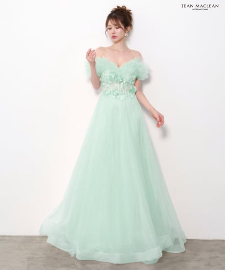 【JEAN MACLEAN】オフショル/フリル/プリンセス/LongDress【61323】