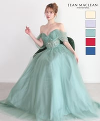 【JEAN MACLEAN】ネット/オフショル/プリンセス/LongDress【61235】