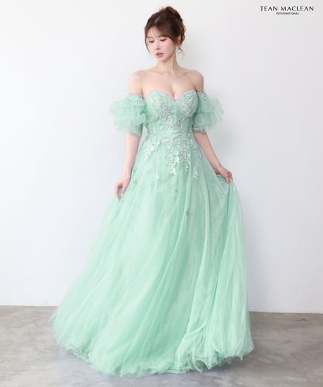 【JEAN MACLEAN】ネット/スリーブ付き/プリンセス/LongDress【61297】