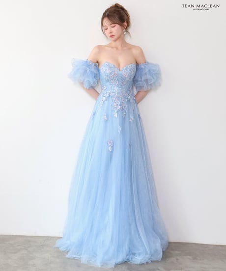 【JEAN MACLEAN】ネット/スリーブ付き/プリンセス/LongDress【61297】