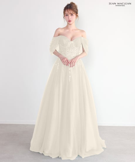 【JEAN MACLEAN】ネット/オフショル/プリンセス/LongDress【61235】