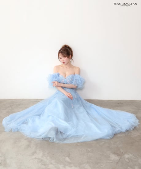 【JEAN MACLEAN】ネット/スリーブ付き/プリンセス/LongDress【61297】