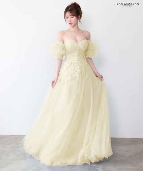 【JEAN MACLEAN】ネット/スリーブ付き/プリンセス/LongDress【61297】