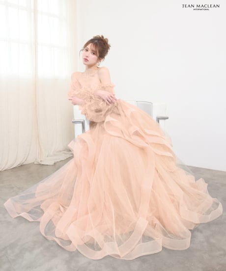 【JEAN MACLEAN】ベア/ロングスリーブ付き/プリンセス/LongDress【61324】