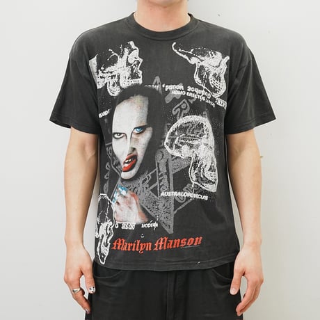 Marilyn Manson T-shirt 【Fit-L】 00245