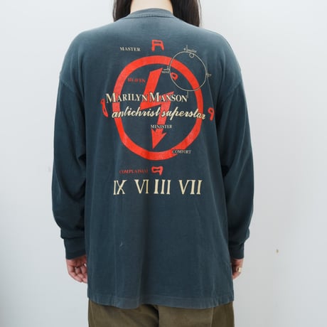 Marilyn Manson Long Sleeve 【XL】 00366