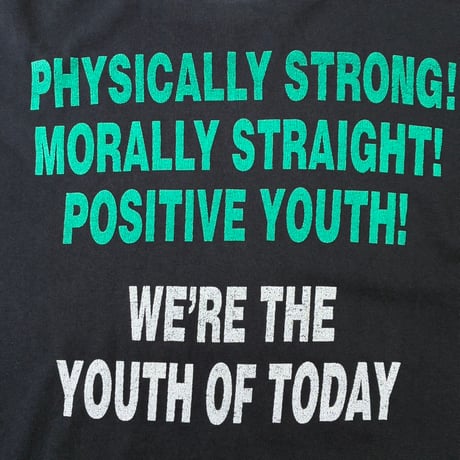 Youth of Today Long sleeve【Fit-XL 】000603