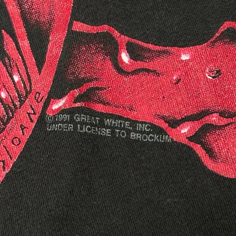Great White T-shirt【Fit-L】002051