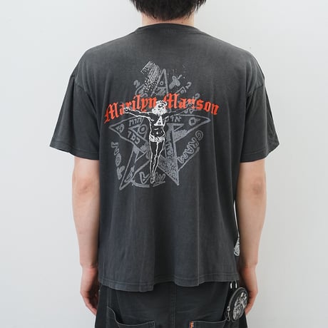 Marilyn Manson T-shirt 【Fit-L】 00245