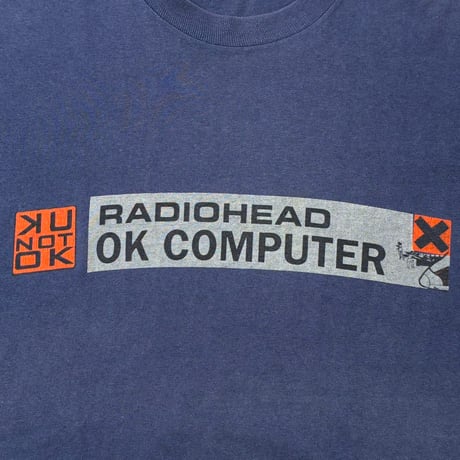 Radiohead T-shirt 【Fit-XL】 00094