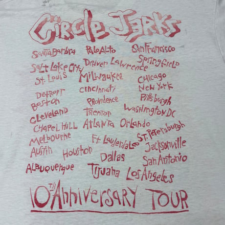 Circle Jerks T-shirt【XL】001581