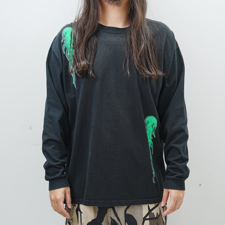 Motorcycle Flame Long Sleeve【XL】00321