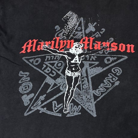 Marilyn Manson T-shirt 【Fit-L】 00245