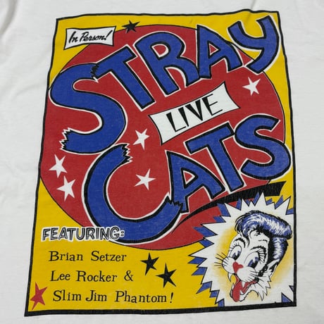 Stray Cats T-shirt 【Fit-XL】001925
