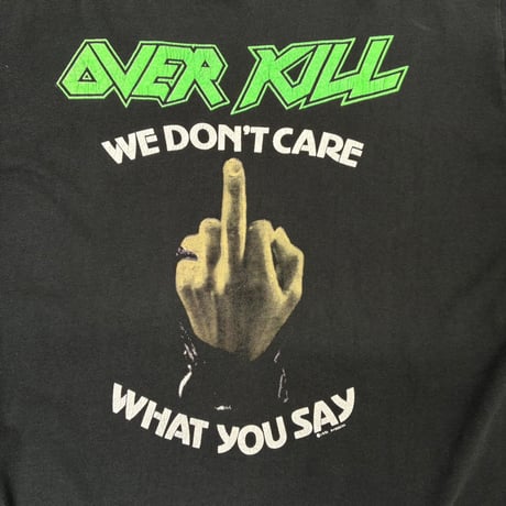 Over Kill T-shirt【L】001963