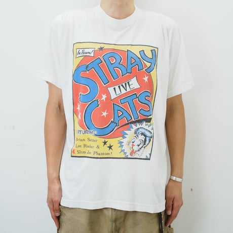 Stray Cats T-shirt 【Fit-XL】001925